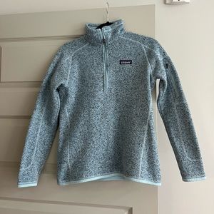 Patagonia Women’s Blue Better Sweater Quarter Zip